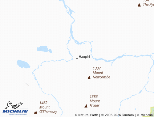 Mapa MICHELIN Haupiri - ViaMichelin