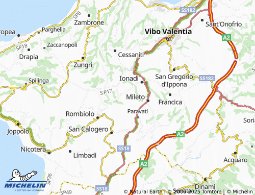 MICHELIN Scaliti map - ViaMichelin