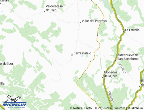 MICHELIN-Landkarte Carrascalejo - ViaMichelin