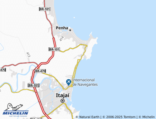 MICHELIN De Gravatá map - ViaMichelin