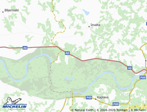 Mapa MICHELIN Borovka - ViaMichelin