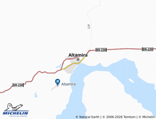 Mapa MICHELIN Altamira - ViaMichelin