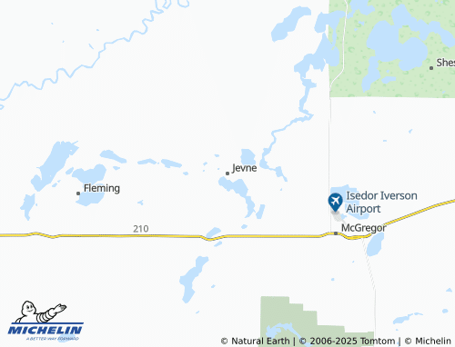 MICHELIN Jevne map - ViaMichelin