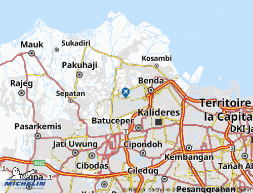 Mapa MICHELIN Rawa Rengas - ViaMichelin