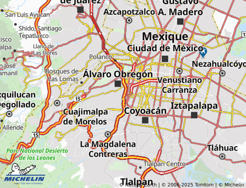 Mappa MICHELIN Parque San Antonio - ViaMichelin