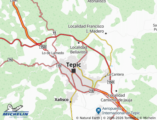 MICHELIN Río Ingenio map - ViaMichelin