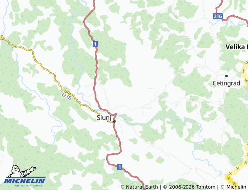 Mapa MICHELIN Cvitović-Bogovići - ViaMichelin