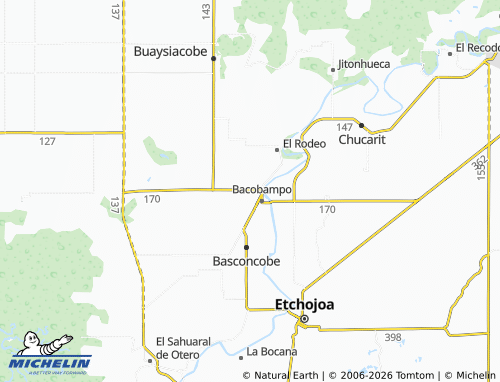 Mappa MICHELIN El Comparto - ViaMichelin