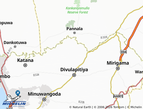 MICHELIN Wekada map - ViaMichelin