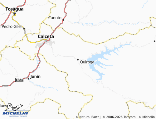 MICHELIN Quiroga map - ViaMichelin
