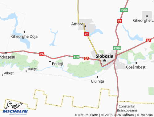 Mappa MICHELIN Păltinișu - ViaMichelin