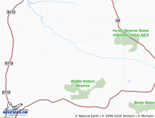 Mappa MICHELIN Tsakatsa - ViaMichelin