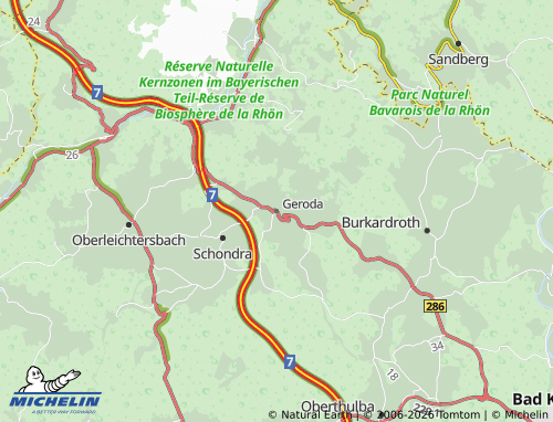 Mapa MICHELIN Geroda - ViaMichelin