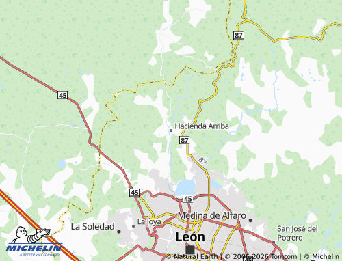 Mappa MICHELIN Hacienda Arriba - ViaMichelin