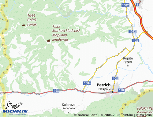 MICHELIN-Landkarte Churicheni - ViaMichelin