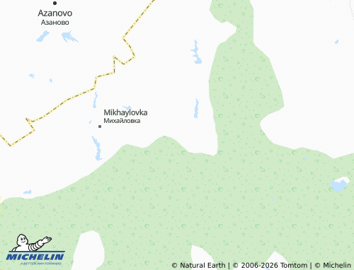 MICHELIN-Landkarte Chevernur - ViaMichelin