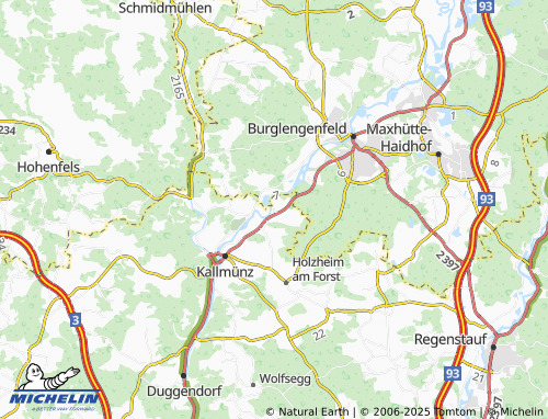 Mapa MICHELIN Schirndorf - ViaMichelin