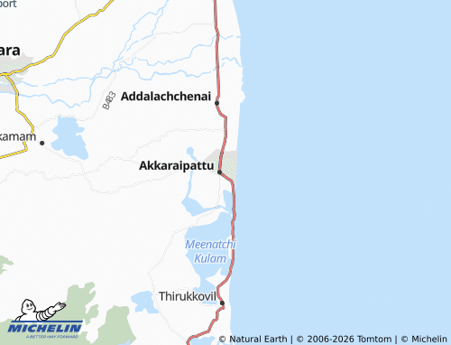 MICHELIN Town Division 04 map - ViaMichelin
