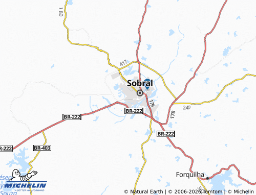Mapa MICHELIN Bairro Padre Ibiapina - ViaMichelin