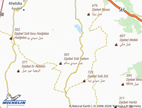 Mappa MICHELIN Duwwar Addou - ViaMichelin