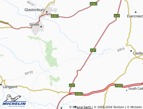 Carte MICHELIN Barton Saint David - ViaMichelin