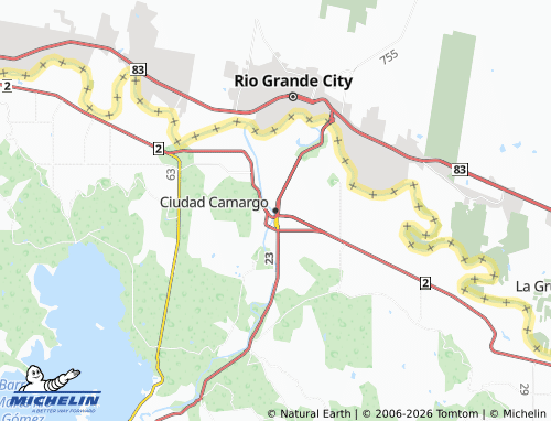 MICHELIN Ciudad Camargo map - ViaMichelin