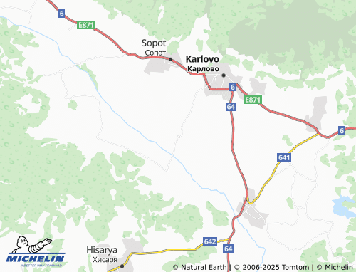 MICHELIN Dabene map - ViaMichelin