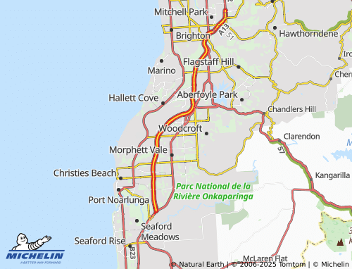 MICHELIN Reynella map - ViaMichelin