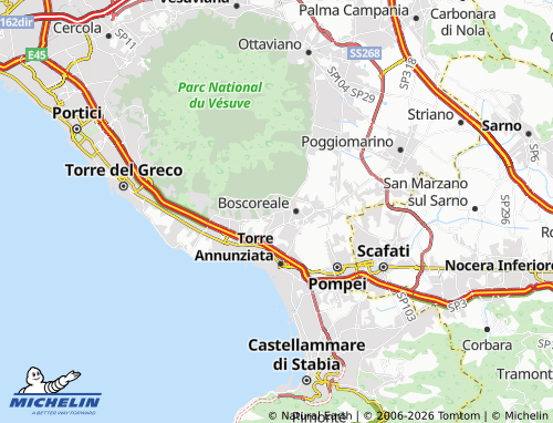 Carte MICHELIN Boscotrecase - ViaMichelin