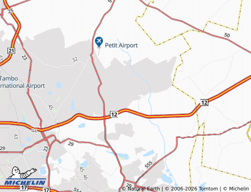 Mapa MICHELIN Daveyton - ViaMichelin