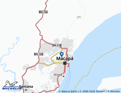 Mapa MICHELIN Boné Azul - ViaMichelin