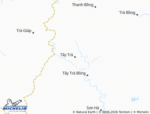 Mapa MICHELIN Trà Phong - ViaMichelin