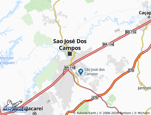 Mapa MICHELIN Frei Leopoldo - ViaMichelin