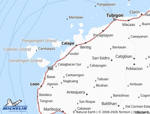 Mapa MICHELIN Binogawan - ViaMichelin