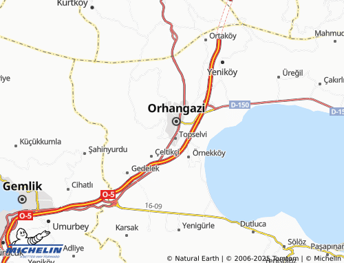 MICHELIN Hürriyet map - ViaMichelin