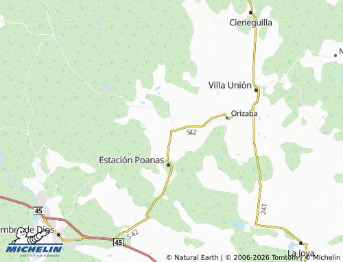 MICHELIN Los Ángeles map - ViaMichelin