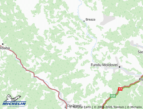Mappa MICHELIN Deluț - ViaMichelin