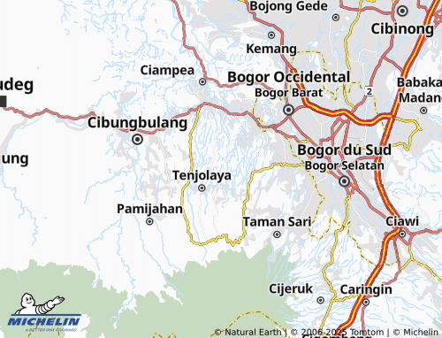 MICHELIN Situ Daun map - ViaMichelin