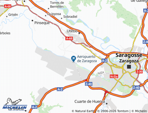 MICHELIN Barrio de Cantarranas map - ViaMichelin