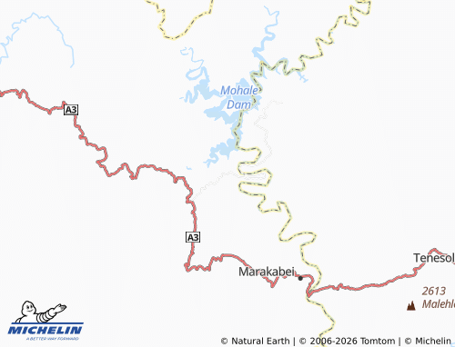 MICHELIN Sekokoaneng map - ViaMichelin