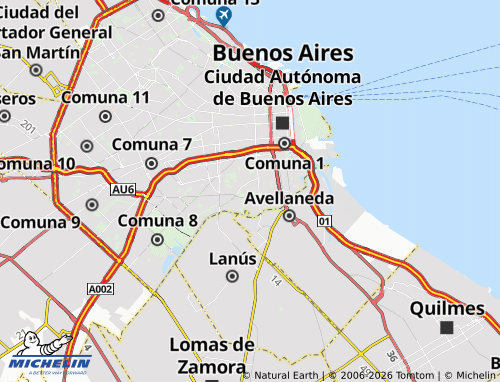 Mapa MICHELIN Comuna 4 - ViaMichelin