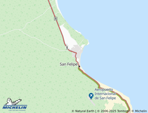 MICHELIN Baja Marina map - ViaMichelin