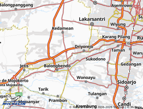 Mapa MICHELIN Krikilan - ViaMichelin