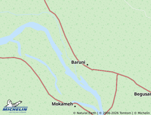 Mappa MICHELIN Teghra - ViaMichelin