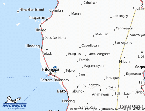 MICHELIN Santo Nino map - ViaMichelin