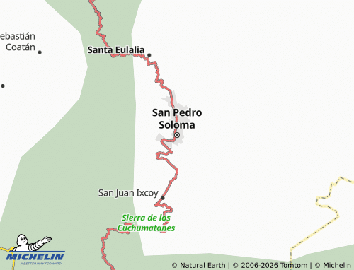 Mappa MICHELIN San Pedro Soloma - ViaMichelin