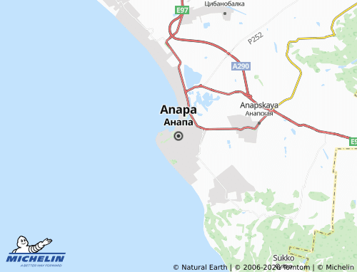 Carte MICHELIN Anapa - ViaMichelin
