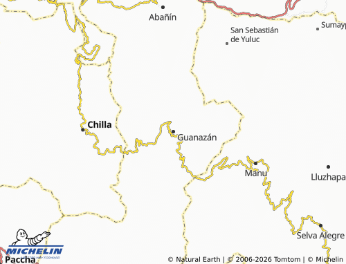 Mapa MICHELIN Guanazán - ViaMichelin