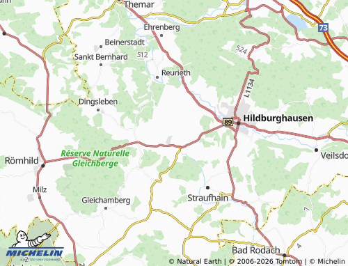 MICHELIN Pfersdorf map - ViaMichelin