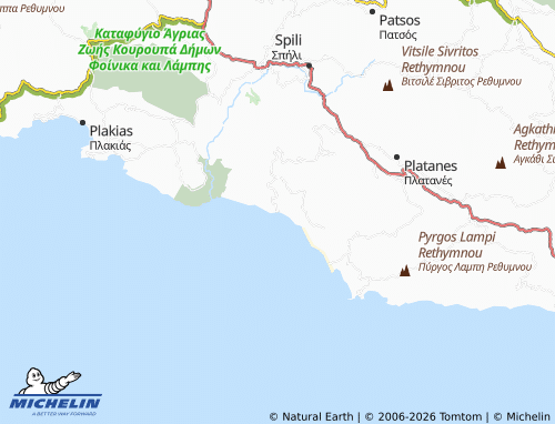 Mappa MICHELIN Agia Foteini - ViaMichelin